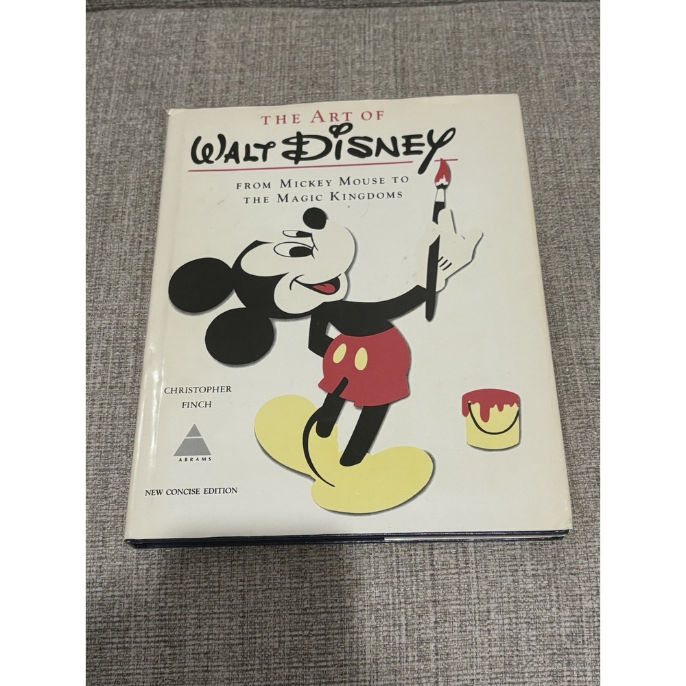 The ART of WALT DISNEY book by Christopher Finch New Concise Edition 1975